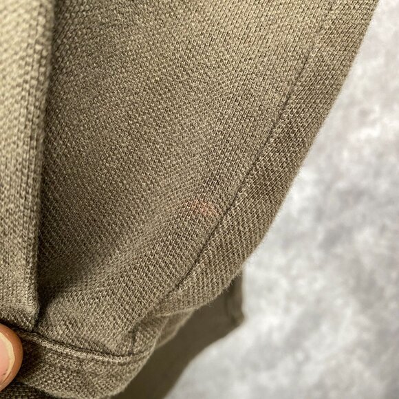 Vintage Union Bay Button Front Shirt Mens Large Brown Heavyweight Cotton Pockets - Picture 4 of 13